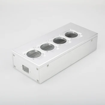 Audiocrast PC1 Полностью алюминиевый корпус Hi-Fi EU power case Корпус розетки европейского стандарта Hi-Fi DIY box
