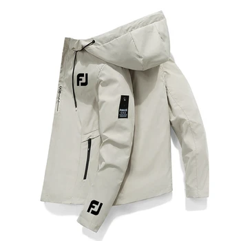 2023 Мужская весенне-осенняя Новая Роскошная брендовая куртка с капюшоном, мужская модная ветрозащитная спортивная куртка, Повседневная уличная одежда в стиле хип-хоп