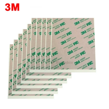 20 листов Оригинальной Двойной клейкой наклейки 3M 468 mp (10 см * 12 см) для пластика HSE, Металла, Деталей электронной панели управления, экрана