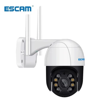 ESCAM QF218 1080P Панорамирование/Наклон AI Обнаружение Гуманоидов Облачное хранилище Водонепроницаемая WiFi IP-камера с Двусторонними аудио Камерами наблюдения