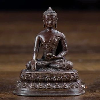 Юго-Восточная Азия буддизм Непал Таиланд Тибет храм ДОМ АВТОМОБИЛЬ благословение безопасное здоровье удача Будда Шакьямуни Карманная статуя Будды