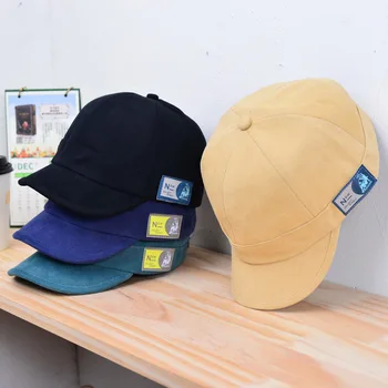 Летняя бейсболка зеленого цвета Хаки в стиле Ретро с коротким козырьком Для женщин И мужчин, Уличная кепка для лица, Брендовые Дизайнерские шляпы, Кепки для дальнобойщиков