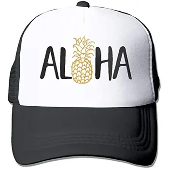 Бейсболка Aloha Hawaii Grid с сетчатой спинкой Snapback Trucker Hat для мужчин и женщин Four Seasons Полиэстер Хлопок Унисекс