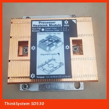 Для Lenovo ThinkSystem SD530 Процессорный Радиатор Полностью Медный LGA3647 XEON