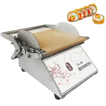 Автоматическая настольная машина для приготовления суши Нигири Из нержавеющей стали с круглыми квадратными роликами для риса