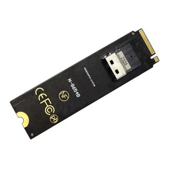 Комплект NGFF M-Key NVME для U.2 U2 SFF-8639-SFF-8654 Адаптер SSD-накопителя Slimline SAS PCIe SSD для