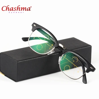 Многофокусные прогрессивные очки для чтения Мужские Женские Диоптрийные очки Пресбиопические очки