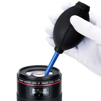 Чистящая ткань Щетка и воздуходувка В 1 комплекте Набор для чистки цифровой камеры Профессиональный пылесос для фотосъемки Воздуходувка