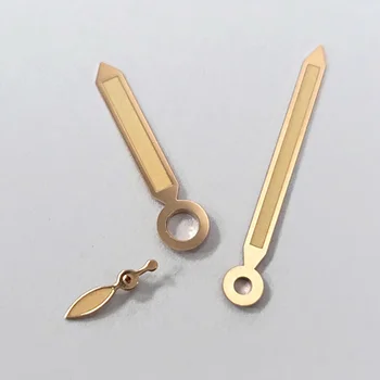 Аксессуары для часов Три стрелки из розового золота со светящимися часовыми стрелками для часового механизма 6497/6498