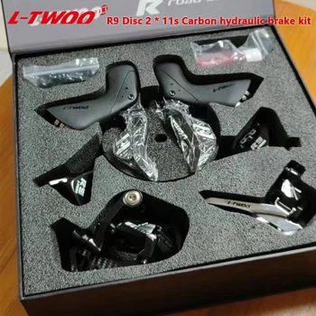 LTWOO R9 Disc 2*11s Карбоновый Комплект Гидравлических Тормозов Для дорожного Автомобиля Масляная Тормозная Система Из Углеродного Волокна Передние Задние Гидравлические Дисковые Суппорты
