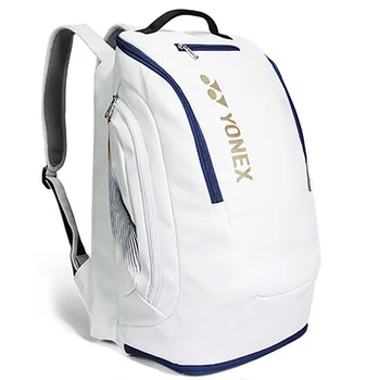 Сумка для ракетки для бадминтона Yonex, рюкзак Большой емкости, Модная мужская и женская водонепроницаемая спортивная сумка для соревнований и женщин