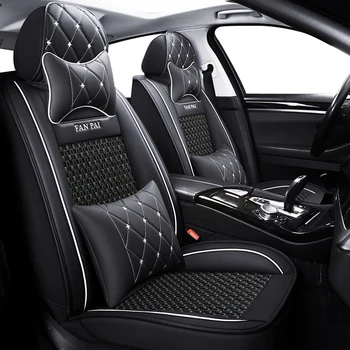 Универсальный Полный комплект чехлов для автомобильных сидений BMW X3 X4 X5 F10 G30 E46 E39 F40 F44 I3 X5 X3 G20 Автозащита Аксессуары для интерьера 차량용품