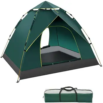 Кемпинговая палатка, Шатры, Легко устанавливаемые Семейные Кемпинговые Палатки и укрытия, Легкая Водонепроницаемая Всесезонная палатка для Семейного Туристического лагеря