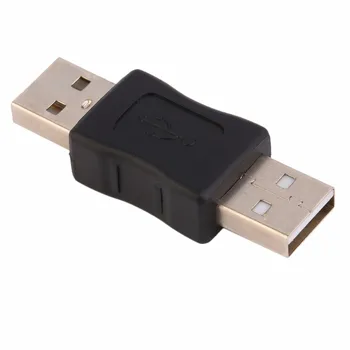 Адаптер USB A для подключения от мужчины к мужчине USB 2.0 A Столярная Муфта Удлинитель Кабель для передачи данных Шнур M/M Конвертер