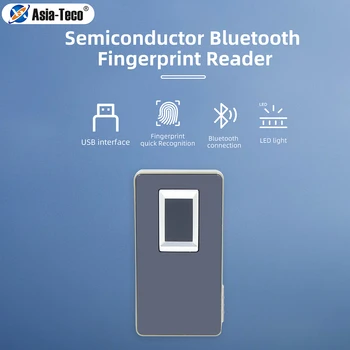Считыватель отпечатков пальцев USB/Bluetooth, полупроводниковый сканер отпечатков пальцев, датчик для системы контроля доступа RFID с частотой 13,56 МГц