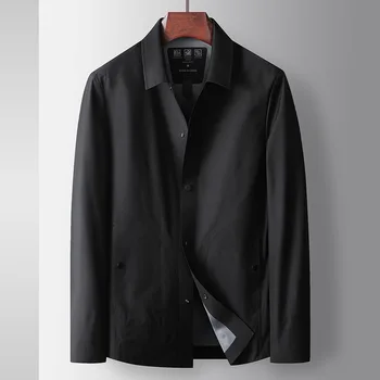 6385-2023 Мужская деловая повседневная куртка в полоску в полоску jet jacket куртка Single West top