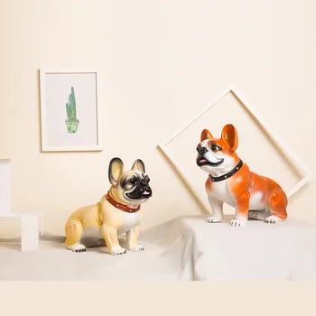 Ремесленная собака Реквизит Модель ПВХ Манекен Собака для домашнего декора и витрины магазина и подарок другу