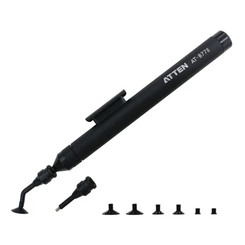 AT-B778 Антистатическая Ручная Вакуумная ручка-присоска IC Pickup Tool и присоска для объектива Pick Up Pen Sucker с Диском для дропшиппинга
