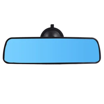 Синее зеркало заднего вида с антибликовым покрытием, универсальное внутреннее зеркало для легкового грузовика