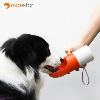 Бутылка для воды для домашних животных, портативная бутылка для воды для собак для питья и кормления на открытом воздухе