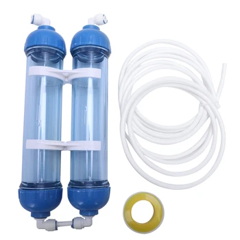 Фильтр для воды, 2 шт., корпус картриджа T33, Бутылка-фильтр в виде ракушки Diy T33, 4 шт., Фитинги, Очиститель воды для системы обратного осмоса
