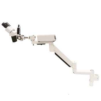 10X Светодиодный стоматологический бинокулярный микроскоп с возможностью вращения для стоматологов Оборудование для зуботехнической лаборатории Оборудование для протезирования Инструментов Точечный световой микроскоп