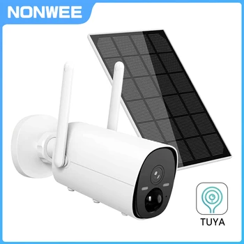 3-Мегапиксельная Пуля Беспроводная WiFi IP-камера Наружная Всепогодная Встроенная батарея 5200 мАч Камера Безопасности Солнечная PIR Motion CloudEdge