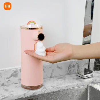Xiaomi Rainbow Автоматический Дозатор мыла для пены, Бесконтактная Умная машина для вспенивания, сенсор, устройство для мытья рук в ванной, USB-зарядка