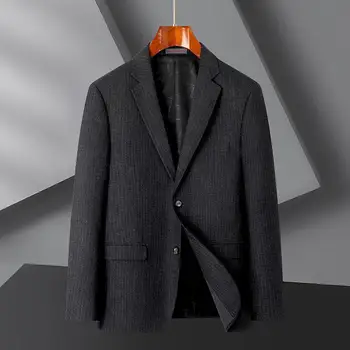 7084-Летний новый тренд, слегка свободный деловой мужской костюм в британском стиле