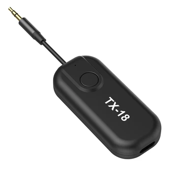 1 Шт. Беспроводной передатчик Bluetooth 5,0 3,5 Мм Адаптер HD с низкой задержкой Для APTX-LL Для ПК
