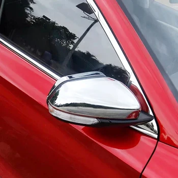 ABS Хром Для MG ZS 2017 2018 аксессуары для стайлинга автомобилей, Боковая дверь Автомобиля, зеркало заднего вида, накладка, хром, 2 шт.