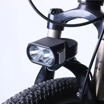 36v 48v 60v Звуковой Сигнал Электрического Скутера E-bike Фары Светодиодные Внешние Велосипедные Элементы Велосипедный Фонарь