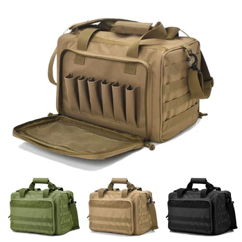Тактическая сумка EDC, сумка для стрельбы из пистолета, система Molle, чехол для пистолета, аксессуары для страйкбола, охоты, водонепроницаемый нейлон