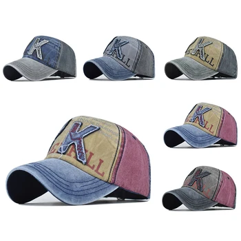 Бейсбол кепки snapback шляпа ПК письме весна осень Cap хип-хоп приталенная кепка для мужчин для женщин шлифовальные многоцветный бейсболка